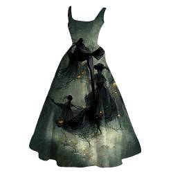 Gothic Kleidung Damen,Renaissance Retro Dress Mittelalter Kleidung Traditionelles Gothic Kleidung PartyKleid Hexenkostüm MaxiKleid Party Prinzessin Dress Für Halloween Karneval Kostüm Kostüme von YULONGESS