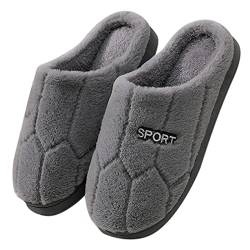 Hausschuhe-Damen Winter,Plüsch Pantoffeln-Herren,Warm-Filzpantoffeln Frauen,Bequeme-Slippers Unisex,Antirutsch Pantoffel,Klassische Hauspantoffeln,Fußbett Filzpantoffel,Winterschuhe Für Reise Zuhause von YULONGESS