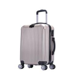 YUMIONB Koffer Boardable, Freizeit- Und Multifunktionaler Business-Trolley, ABS Boardable Passwort-Reisekoffer Suitcase (Color : Gold, Size : A) von YUMIONB