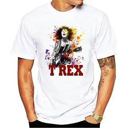 Cool T.Rex Marc Bolan Music T Shirt B320 Outdoor Wear Tee Shirt White M von YUNDONG