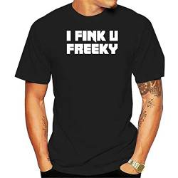 Die Antwoord I Fink You Freeky T Shirt 100% Cotton Yolandi Die Antwoord Crew Neck Men's Top Tee Shirts Fashion Black 3XL von YUNDONG