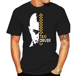 Fm10 Mens Tops Tee T Shirt Taxi Driver Robert De NIRO Cinema TV Enters Outdoor Wear Tops T-Shirt Black 3XL von YUNDONG