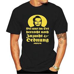Herrscht Noch Inzucht & Ordnung Humor Fun Spa Mongo Fritzl Dorf T Shirt Men T Shirt 100% Cotton Print Shirts Black L von YUNDONG