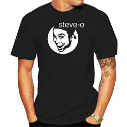 Steve O Jackass WildDichouse Mens Black T-Shirt Cool Casual Tee Shirt Black L von YUNDONG