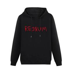 YUNDONG Stanley Kubrick Redrum The Shining Stephen King Overlook Hotel Scary Hoodies Long Sleeve Pullover Loose Hoody Sweatershirt von YUNDONG