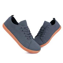 YUWOZIZ Barfußschuhe Herren Damen Unisex Breite Zehenbox Barfußschuhe Walkingschuhe rutschfest Casual Minimalistisch Traillaufschuhe Zero-Drop Solhe Dark Gray 39 von YUWOZIZ