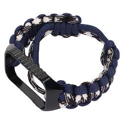 YUYTE 2-in-1-Paracord-Uhrenarmband, Uhrenschutzhülle, Kompatibel mit Redmi Band 2 Smartwatch, mit Modischem Geflochtenem Armband – Verstellbares, Leichtes und Komfortables Nylon-Design von YUYTE