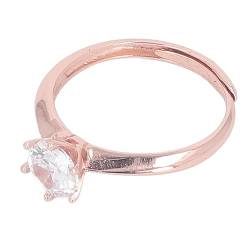 YUYTE Silberner Bandring, Damen-Silberring, Elegante Mode für Verabredungen für Frauen, Ring, Elegante Mode für Verabredungen für Frauen. Silberring, Elegante Mode für Verabredungen von YUYTE