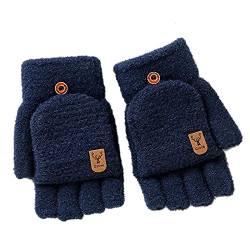 YVIIWL Fingerlose Thermo Handschuhe Flauschige Touchscreen Winter Warme Herren Damen Kinder Fahrrad Mtb Arthrose von YVIIWL