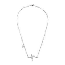 YWJewly Familienkette Dreat Halskette Geschenke sexy trendige Idee mehrschichtige Halsketten Ritzel Frauen Anhänger Rückfahrscheinwerfer (5-Silver, One Size) von YWJewly