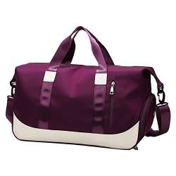 Taschen für Frauen Handgepäck Reisetasche Sporttasche Sporttasche Reisetasche für Frauen Bauch Taschen Für Jungs (Red, One Size) von YWLINK