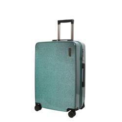 YXHYYDP Sternenhimmel Koffer 26 Zoll, leichtes Handgepäck, Schwenkräder, TSA-Schloss, für Freizeit Urlaub (Dunkelgrün), dunkelgrün von YXHYYDP
