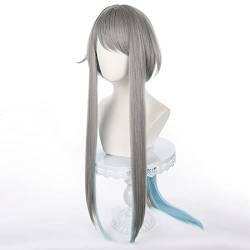 YXZCOS Perücke 【Genshin Impact: Guizhong】 Cosplay Perücke Halloween Perücken Fasching Damen-/Herrenperücke Karneval Wig von YXZCOS