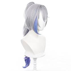 YXZCOS Perücke 【Honkai: Star Rail: Silver Wolf】 Cosplay Perücke Halloween Perücken Fasching Damen-/Herrenperücke Karneval Wig von YXZCOS