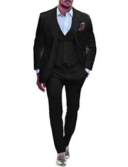 YYI Herren Weiß Wedding Suits 3 Stück Bräutigam Smoking Herren Anzug von YYI