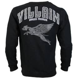 Yakuza Premium Herren Pullover 3522 schwarz Sweater von Yakuza Premium