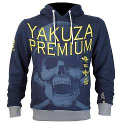 Yakuza Premium Herren Sweatshirt 3526 Navy dunkelblau Hoodie XXL von Yakuza Premium