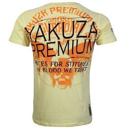 Yakuza Premium Herren T-Shirt 3513 hellgelb L von Yakuza Premium