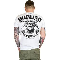 Yakuza Premium T-Shirt BW200 (L, weiß) von Yakuza Premium