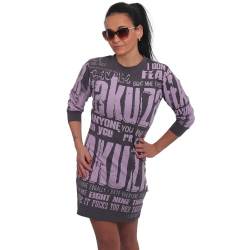 Yakuza Damen Anyone Allover Bodycon Kleid, Rabbit, S von Yakuza