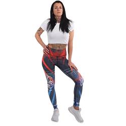 Yakuza Damen Bipolar Slide Leggings, Schwarz, XXL von Yakuza