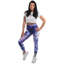 Yakuza Damen Electric Slide Leggings, Bunt, XXL von Yakuza