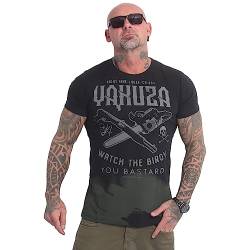 Yakuza Herren Birdy T-Shirt, Schwarz, L von Yakuza