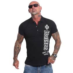 Yakuza Herren Blunt Polo Shirt, Schwarz, L von Yakuza