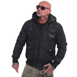 Yakuza Herren Bulletproof Troop Winterjacke, Schwarz, S von Yakuza