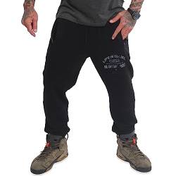 Yakuza Herren Cruel Casual Jogginghose, Schwarz, 4XL von Yakuza