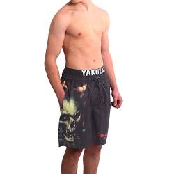 Yakuza Herren Dead Clown Badeshorts, Schwarz, 3XL von Yakuza