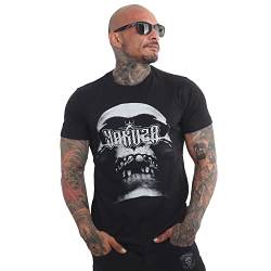 Yakuza Herren Ghost Skull T-Shirt, Schwarz, M von Yakuza