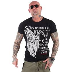 Yakuza Herren Nice Person T-Shirt, Schwarz, M von Yakuza