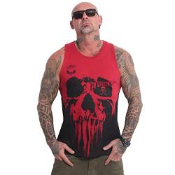 Yakuza Herren Noggin Slim Tanktop, Chili Pepper, 3XL von Yakuza