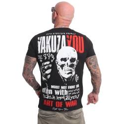 Yakuza Herren Teach T-Shirt, Schwarz, 3XL von Yakuza