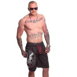 Yakuza Herren Trouble Badeshorts, Schwarz, XXL von Yakuza