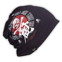 Yakuza Unisex Nippon Skull Beanie Mütze von Yakuza