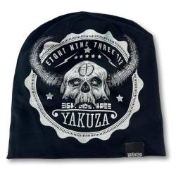 Yakuza Unisex Think Beanie Mütze, Schwarz, Einheitsgröße von Yakuza