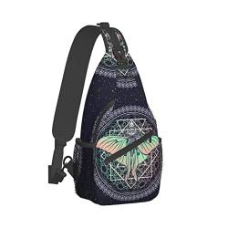 Yamegoun Sling Bag Reise Sling Rucksack Crossbody Tasche Schultertasche Wandern Brust Tagesrucksack für Damen Herren Wasserdicht, Slingbag-3, Medium, Sling Rucksäcke von Yamegoun