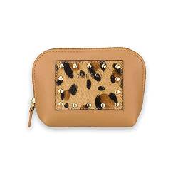 Yancci Damen 2068 Leopard Reisezubehör-Brieftasche, Taupe von Yancci