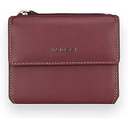 Yancci Damen 3737 Logo Reisezubehör-Brieftasche, Burdeos von Yancci