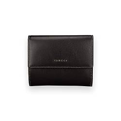 Yancci Damen 3794 Logo Reisezubehör-Brieftasche, Schwarz von Yancci