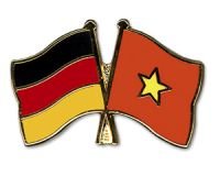 Freundschaftspin: Deutschland-Vietnam von Yantec Pins