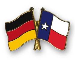 Yantec Freundschaftspin 1er Pack Deutschland Texas Pin Anstecknadel Doppelflaggenpin von Yantec Pins