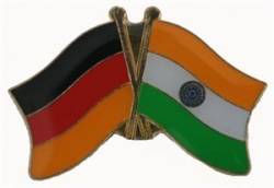 Yantec Freundschaftspin Deutschland-Indien Pin Flagge von Yantec Pins