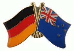 Yantec Freundschaftspin Deutschland-Neuseeland Pin Flagge von Yantec Pins
