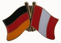 Yantec Freundschaftspin Deutschland-Peru Pin Flagge von Yantec Pins