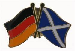 Yantec Freundschaftspin Deutschland-Schottland Pin Flagge von Yantec Pins