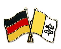 Yantec Freundschaftspin Deutschland-Vatikan Pin Flagge von Yantec Pins