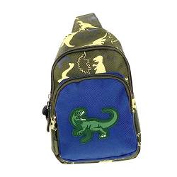 Yardenfun 1 Stück Kinder Dinosaurier Gürteltasche Schöne Hüfttasche Cartoon Kindertasche Kindertasche Brusttasche Umhängetasche von Yardenfun